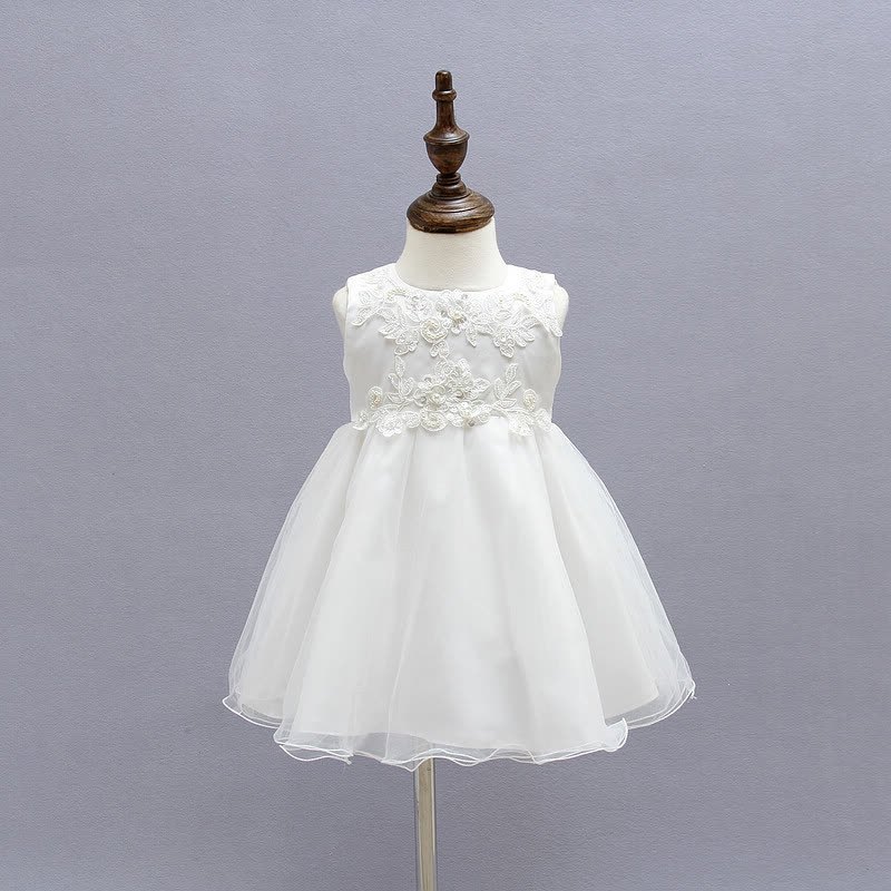 [Archive Sale] Mesh Applique Sleeveless Midi Dresses - image 7