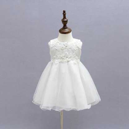 [Archive Sale] Mesh Applique Sleeveless Midi Dresses - image 7