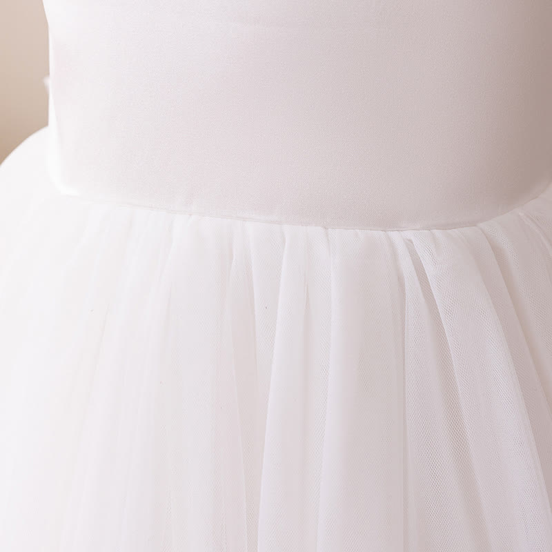 Mesh Bow Sleeveless Maxi Dresses - image 8