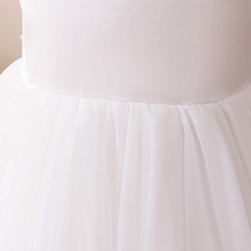 Mesh Bow Sleeveless Maxi Dresses - image 8