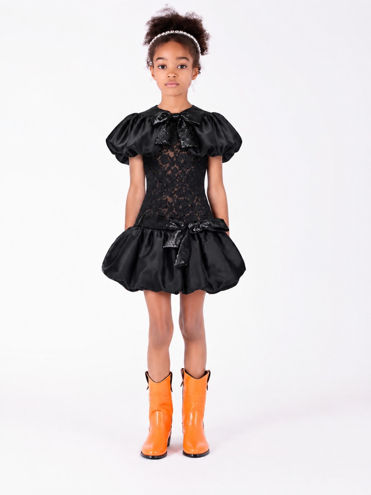 Lace Split Joint Cap Sleeve Short Two-piece Set - image 12