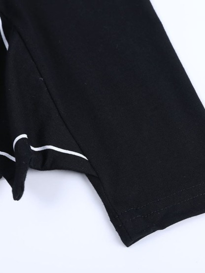 100% Cotton Button Long Sleeve Short Bodysuit - image 8