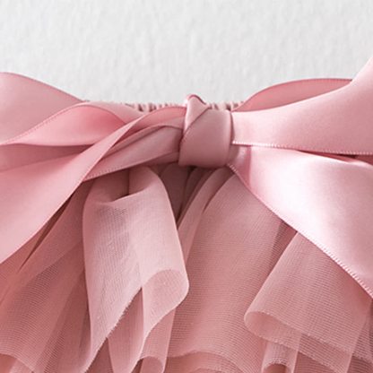 Mesh Folds Short Skirts - image 4