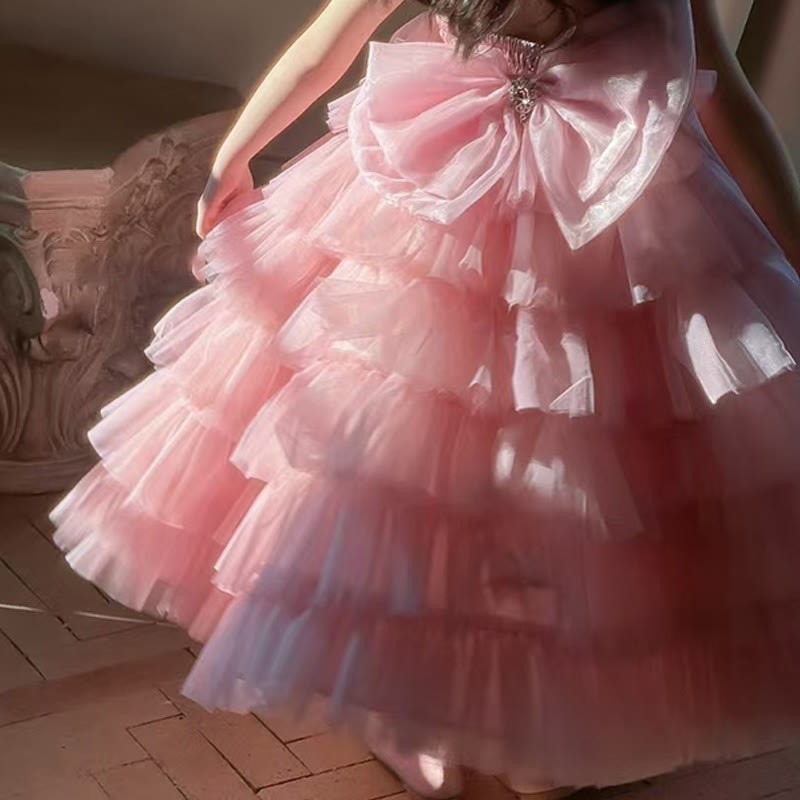 Mesh Split Joint Sleeveless Maxi Dresses - image 8