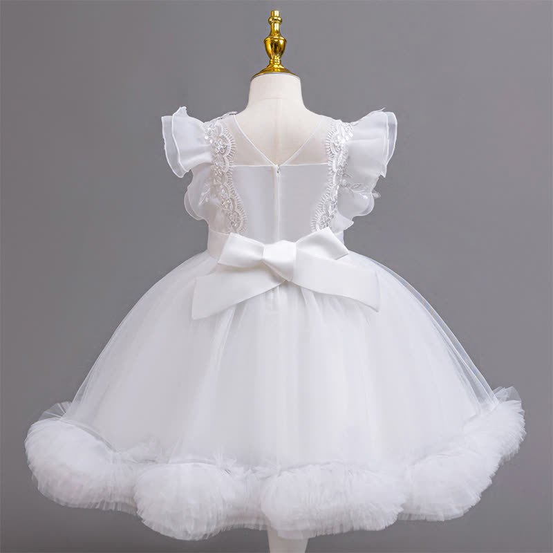 Organza Lace Bow Sleeveless Midi Dresses - image 25