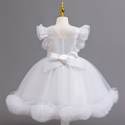 Organza Lace Bow Sleeveless Midi Dresses - image 25