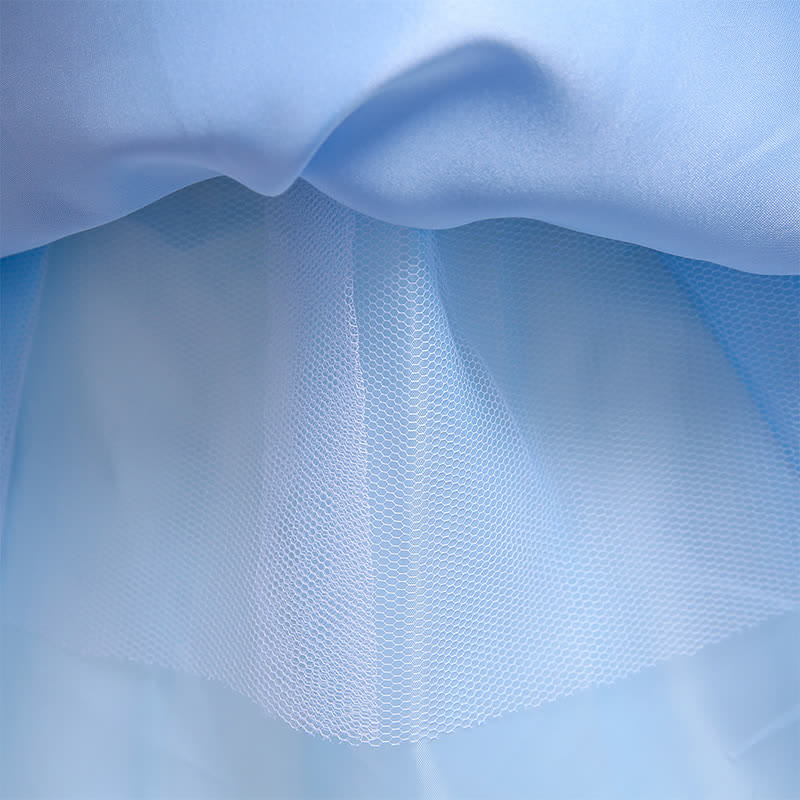 Mesh Bow Pearl Floral-embroidered Sleeveless Maxi Dresses - image 56