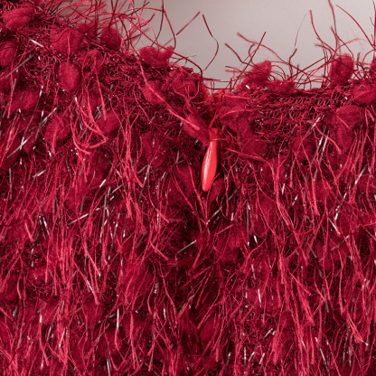 Faux Fur Split Joint Sleeveless Midi Dresses - image 10