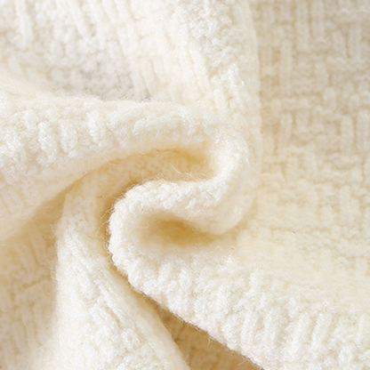 Acrylic Mesh Folds Binding Long Sleeve Regular Two-piece Set - image 9