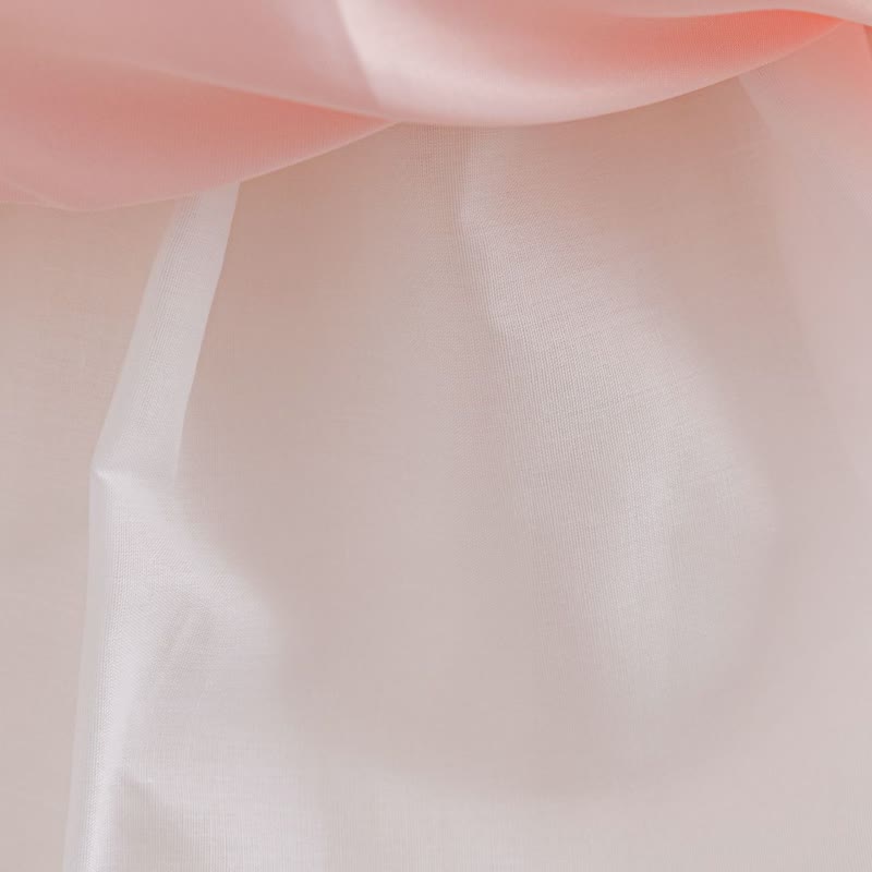 Satin & Organza Sleeveless Mid-long Dresses - image 7