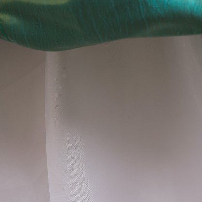 Satin Applique Short Sleeve Maxi Dresses - image 8