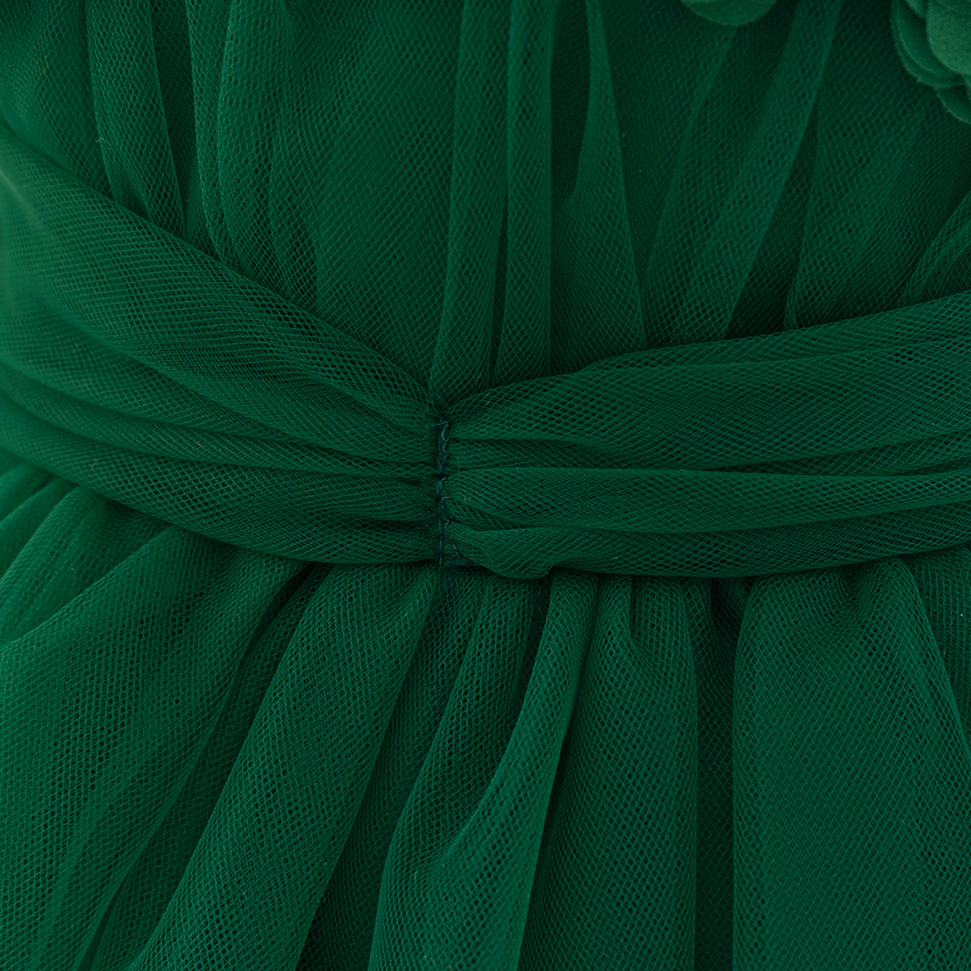 Mesh Rosette Sleeveless Midi Dresses - image 27