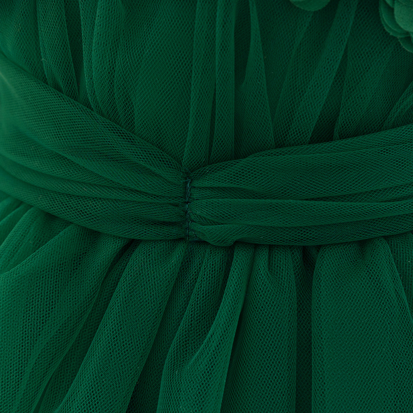 Mesh Rosette Sleeveless Midi Dresses - image 27