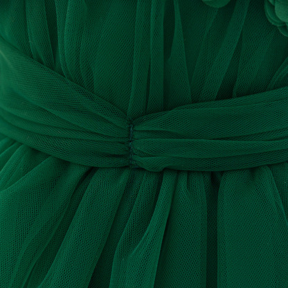 Mesh Rosette Sleeveless Midi Dresses - image 27