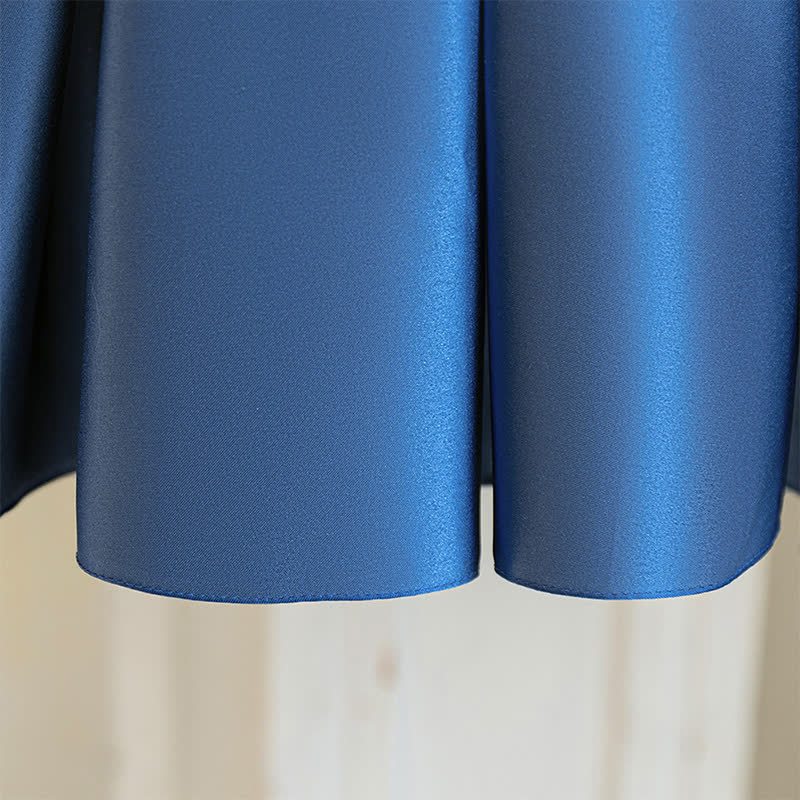 Satin Bow Sleeveless Midi Dresses - image 33