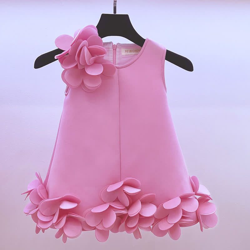 Scuba Knit Rosette Sleeveless Midi Dresses - image 8