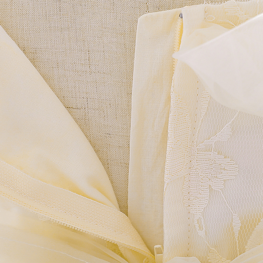 Easter Mesh Rosette Sleeveless Midi Dresses - image 15