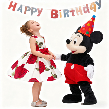 Satin Bow Sleeveless Mid-long Dresses - image 3