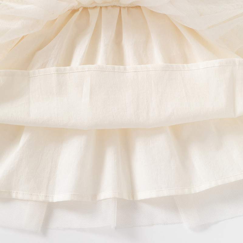 [Archive Sale] Mesh Split Joint Long Sleeve Midi Dresses - image 4