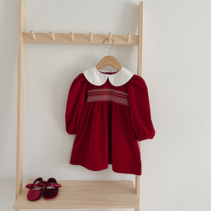 Velvet Scramble Long Sleeve Midi Dresses & Bodysuit - image 14