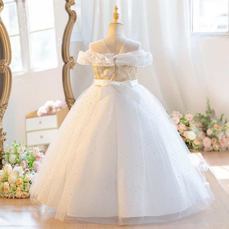 Mesh Bow Ruched Short Sleeve Maxi Dresses - image 18