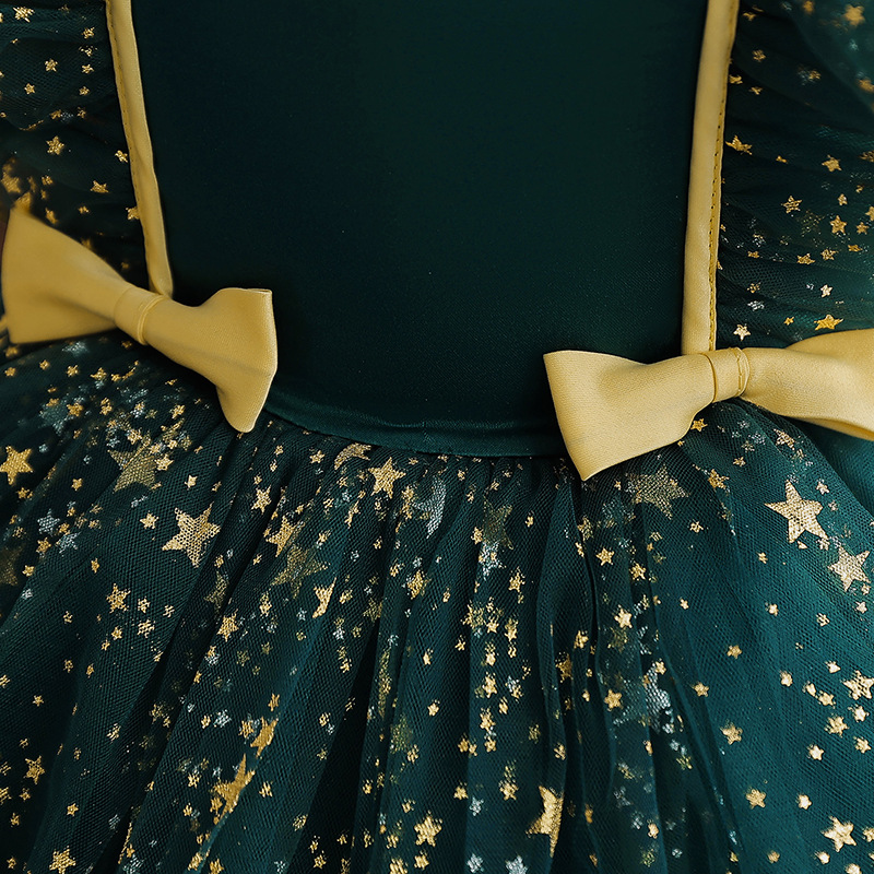 Mesh Bow Cap Sleeve Midi Dresses - image 7