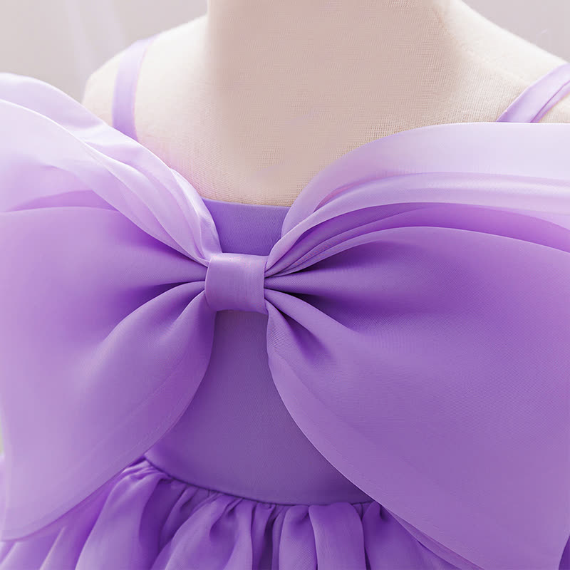 Organza Bow Rosette Maxi Dresses - image 40