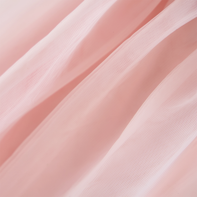 Mesh Rosette Sleeveless Mid-long Dresses - image 7