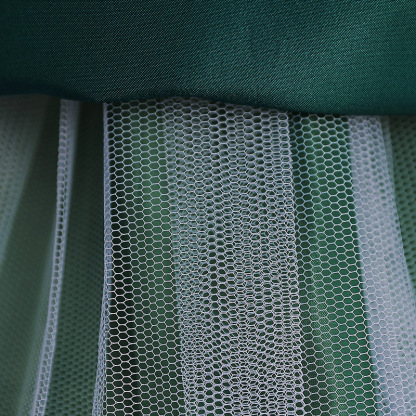 Mesh Bow Cap Sleeve Midi Dresses - image 10