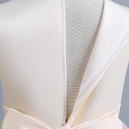 Chemical Fiber Blend Stitching Lace Sleeveless Maxi Dresses - image 10