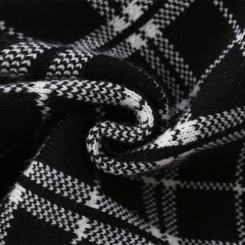 Yarn/wool Yarn Buckle Long Sleeve Regular Two-piece Set - image 16