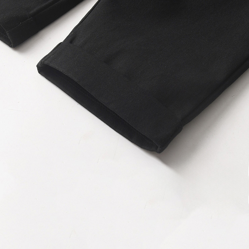 Cotton Bow Overalls Long Sleeve Regular 3-piece Formal Suit - image 16