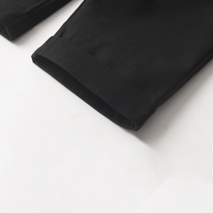 Cotton Bow Overalls Long Sleeve Regular 3-piece Formal Suit - image 16