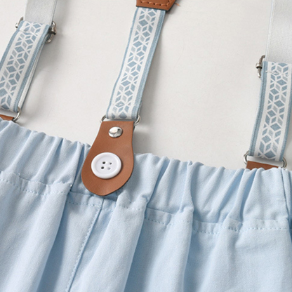 Cotton Bow Long Sleeve Two-piece Set - image 12