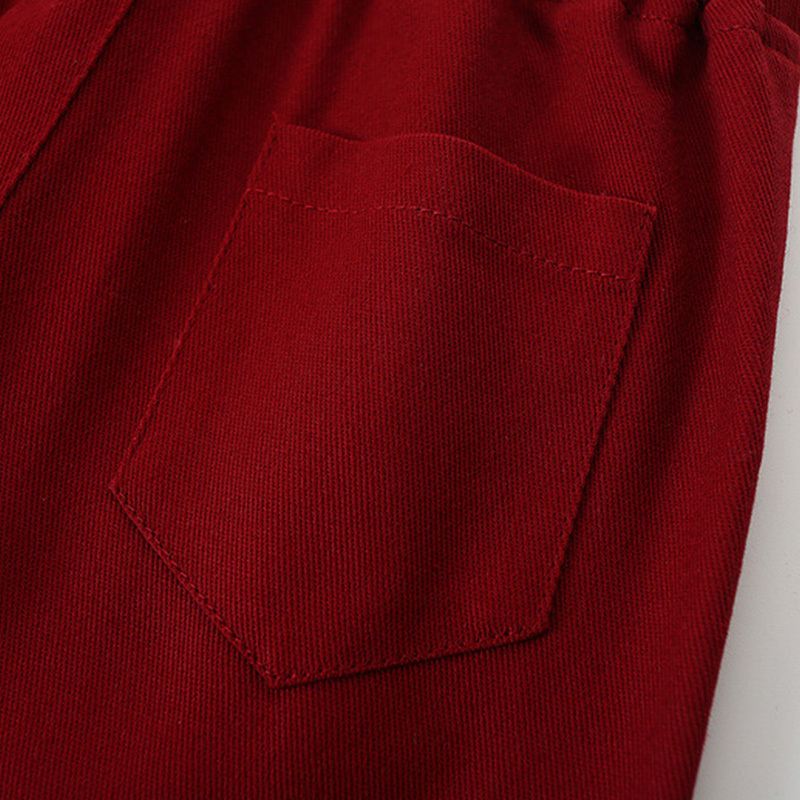 100% Cotton Cotton-Blend Bow Overalls Regular Sleeve Regular Formal Suit - image 16