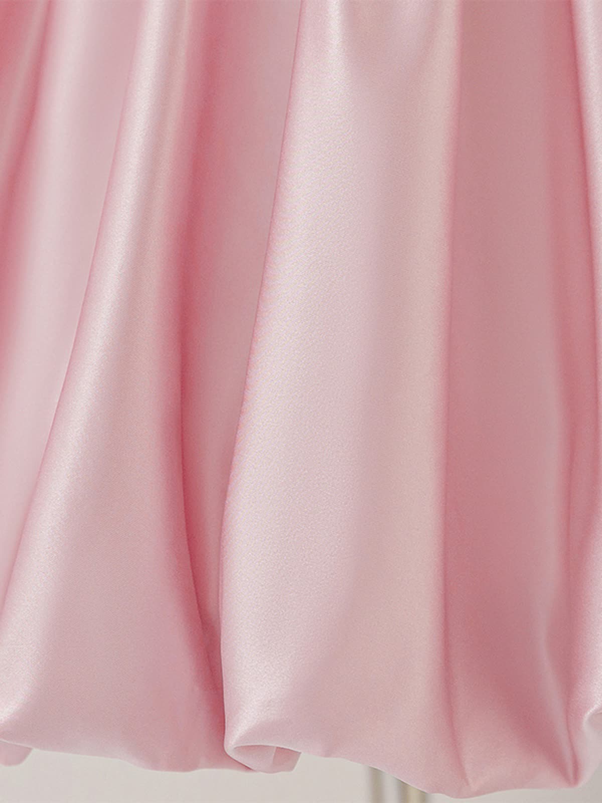 Satin Bow Backless Sleeveless Short Dresses - image 5