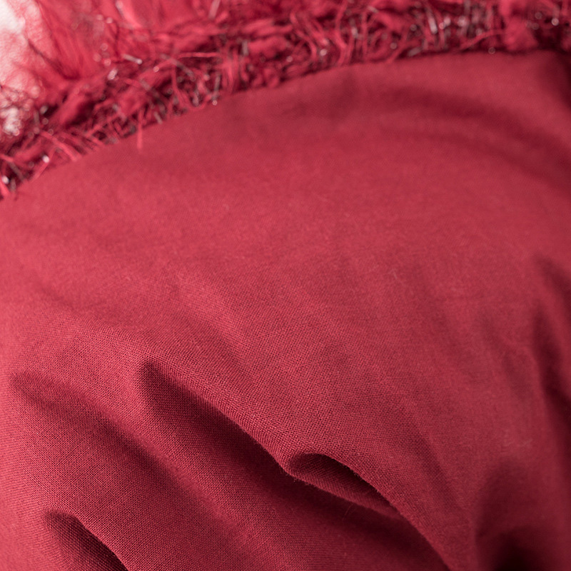 Faux Fur Split Joint Sleeveless Midi Dresses - image 12