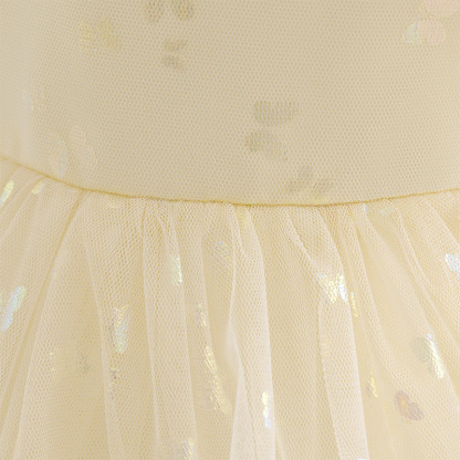 Mesh Bow Short Sleeve Midi Dresses - image 39