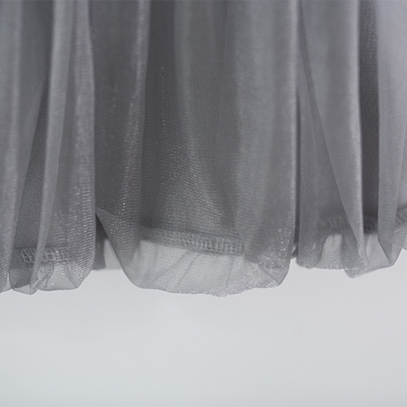 [Archive Sale] Velvet Feather-trimmed Fleece Long Sleeve Mid-long Two-piece Set - image 12