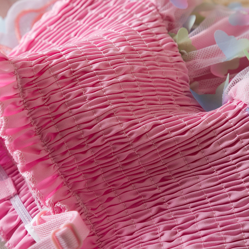 Mesh Butterfly Sleeveless Midi Dresses - image 8