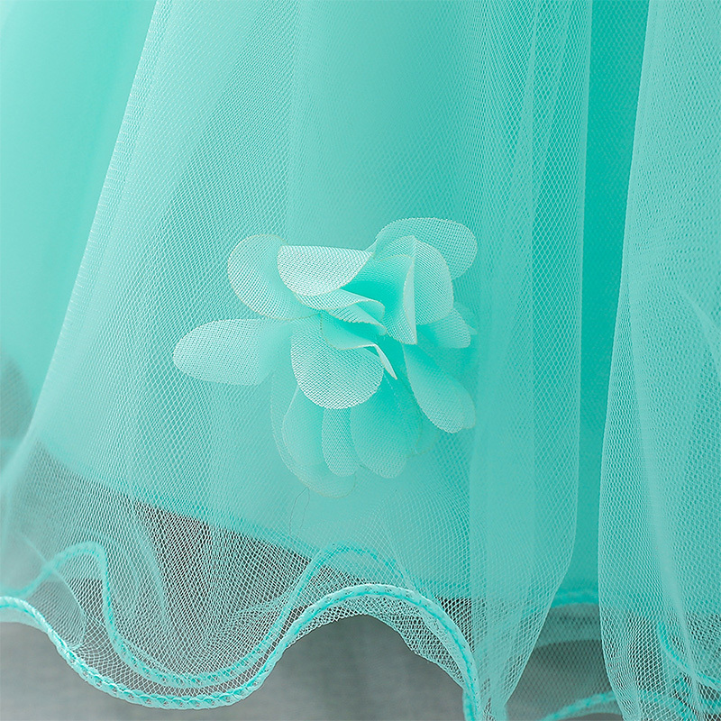 Mesh Rosette Sleeveless Midi Dresses - image 29