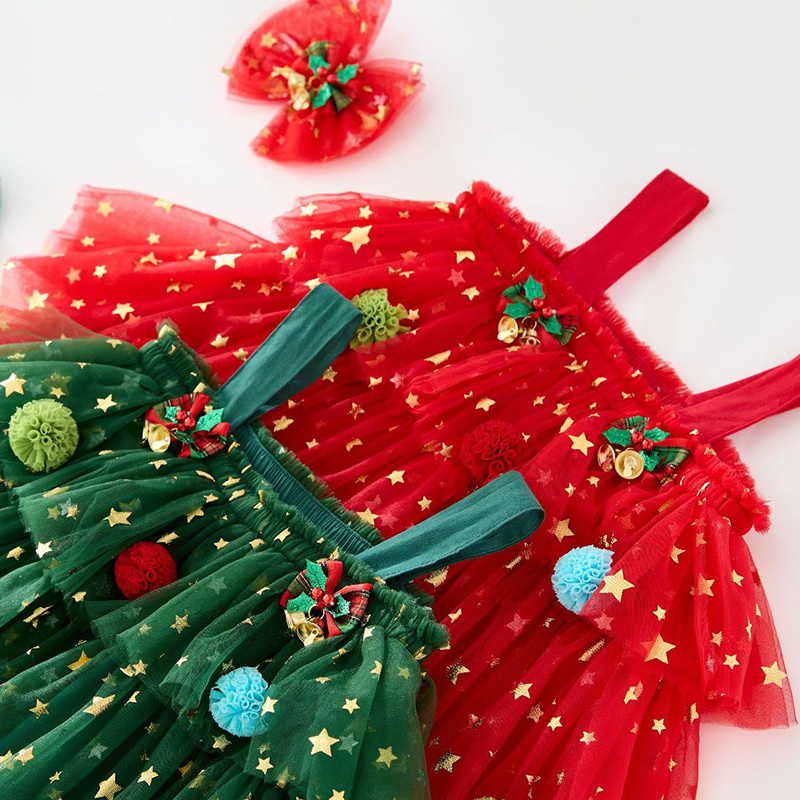 Mesh Folds Sleeveless Mid-long Dresses - image 5