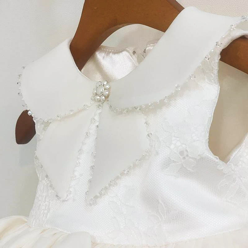Organza Bow Lace Sleeveless Midi Dresses - image 5