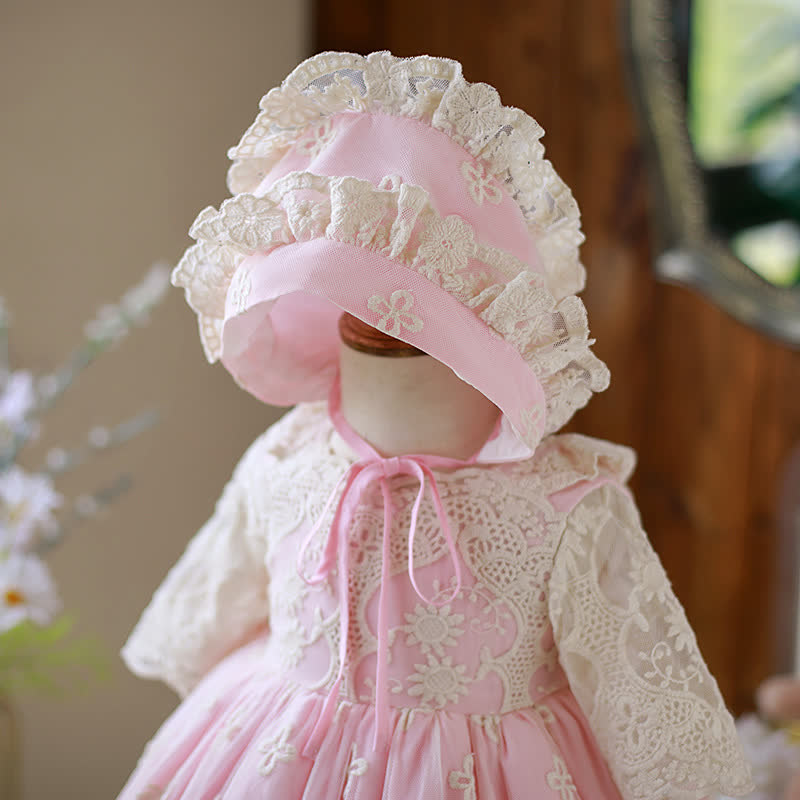 Lace Bow Half Sleeve Midi Two-piece Set - image 9