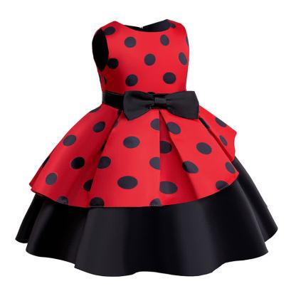 Satin Irregular Craftsmanship Sleeveless Mid-long Dresses - image 4