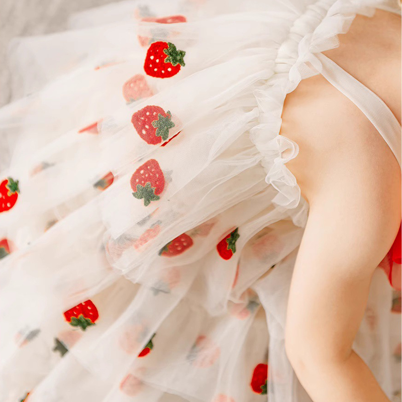  Mesh Bow Embroidery Sleeveless MIdi Dresses - image 10