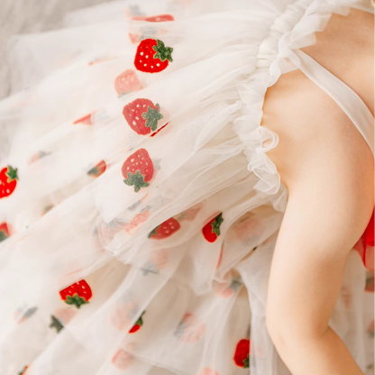  Mesh Bow Embroidery Sleeveless MIdi Dresses - image 10