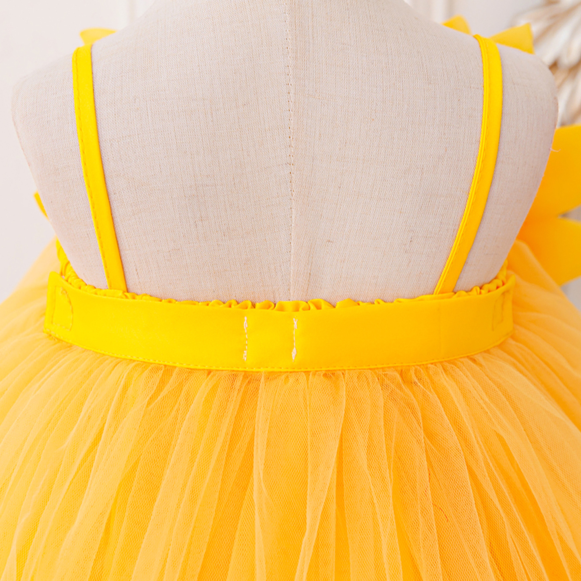 Mesh Rosette Sleeveless Midi Dresses - image 7