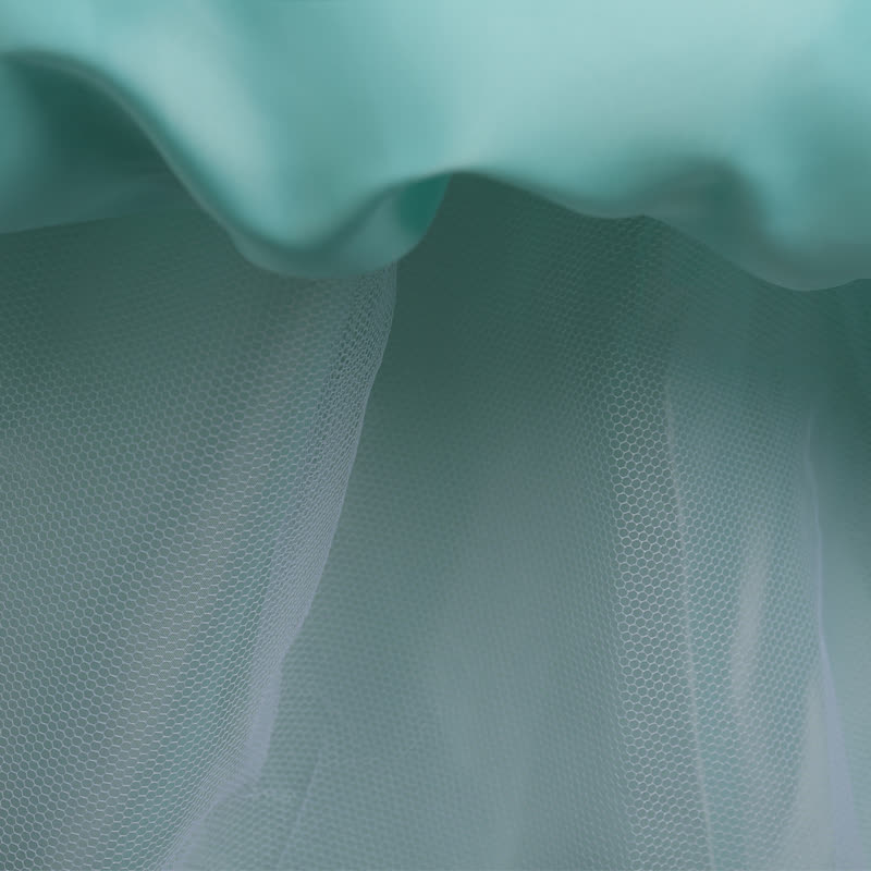 Organza Rosette Sleeveless Maxi Dresses - image 8