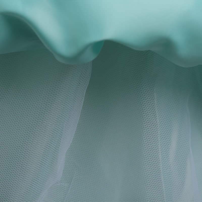 Organza Rosette Sleeveless Maxi Dresses - image 8